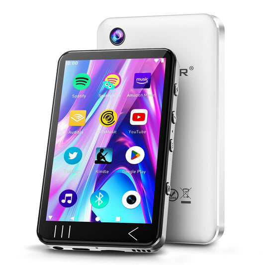 HIFI WALKER G7 MP3 Player with Bluetooth and WiFi- MP3 Player with Spotify and Camera, Android MP3 Player, Touchscreen 144GB MP4 Music Player with Speaker, Support YouTube, Audible
