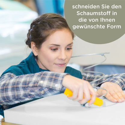 MSS e.K. foam sheet cushion topper - 200 x 60 x 10 cm - RG27/45