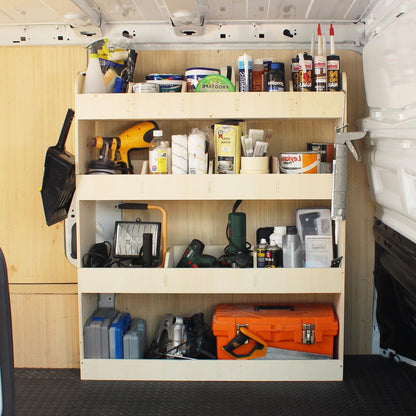 Vanify - Compatible with Renault TRAFIC L1 2015+ vehicle shelving, front driver-side shelf.
