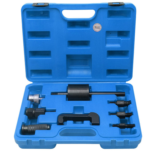 CCLIFE 8 piece Diesel injector puller extractor tool CDI.