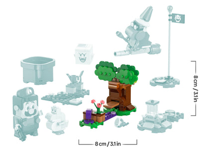 LEGO Super Mario adventure with interactive Luigi, Nintendo gift for boys, girls, and gamers aged 6+, adventure playset for kids with pink Baby Yoshi 71440.