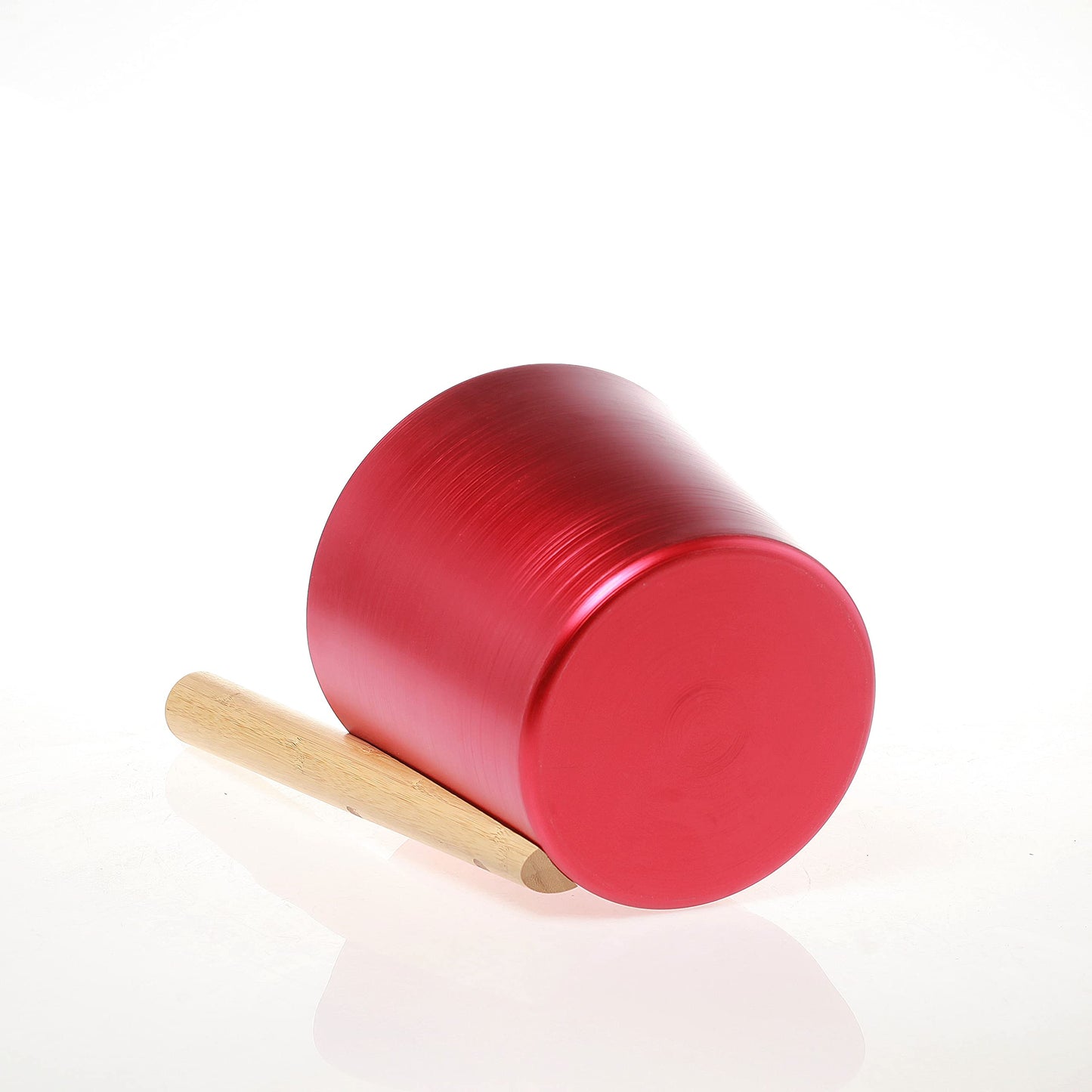 SULENO - Sauna Set ANEA Infusion Bucket 5 liters Ladle Sauna Bucket Bucket Ladle (red metallic)