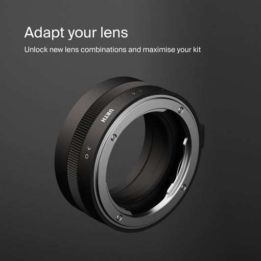 Urth Lens Adapter: Compatible with Nikon F (G-Type) lens and camera bodies that are compatible with Leica L.