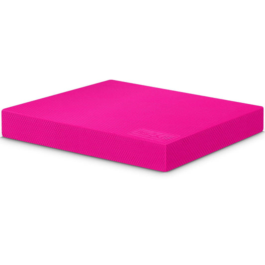 Yes4All MM7B Balance Pad L XL includes balance pad for adults for stability; perfect for fitness workout training at home, work (Pink-L)