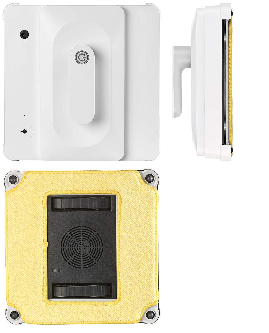 Sichler Household Appliances Window Cleaning Robot: Professional Window Cleaning Robot PR-040 with Bluetooth, App & Safety Rope (Window Vacuum Cleaner, Window Cleaning Robot Battery, Window Cleaning)