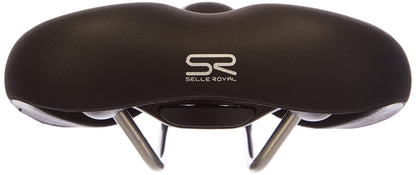 Selle Royal Adult Elastomer Gel Touring Saddle, Black, One Size & Women's Gel Trekking Saddle, Black, One Size.