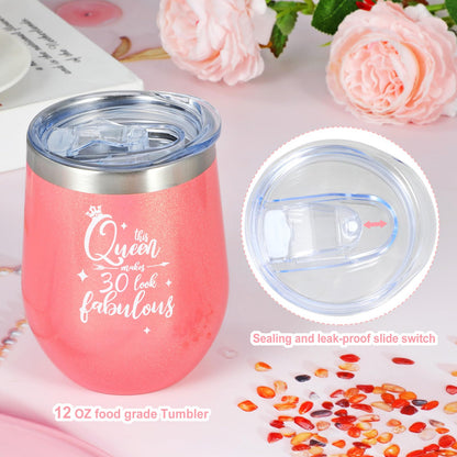 AWDK 30th birthday gift for women, birthday present for her, birthday decoration for 30-year-old women, idea for 30th birthday for mom, grandma, sister, girlfriend, aunt, colleague.