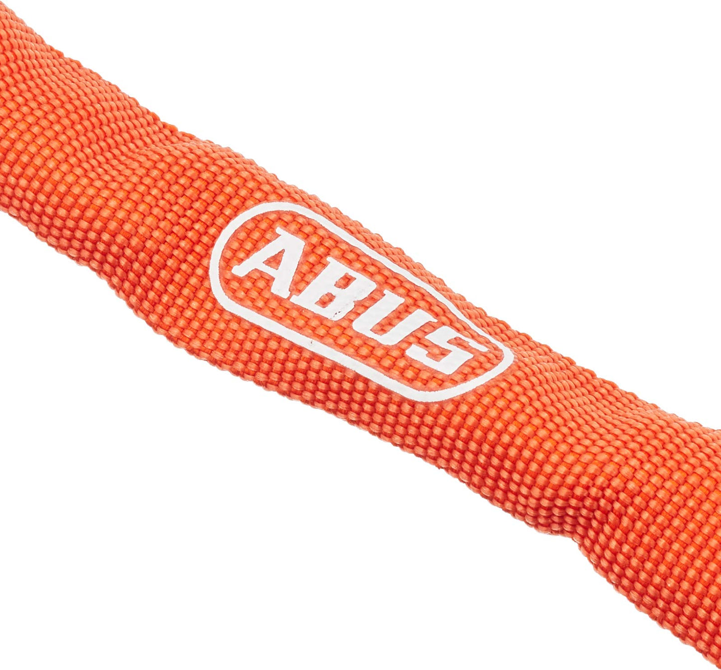ABUS armored cable lock Ivera Steel-O-Flex 7200 - cable lock made of steel cable with armored steel sleeves 110 cm & chain lock 1500 Web - bike lock made of special steel - 4 mm round chain 60 cm Orange
