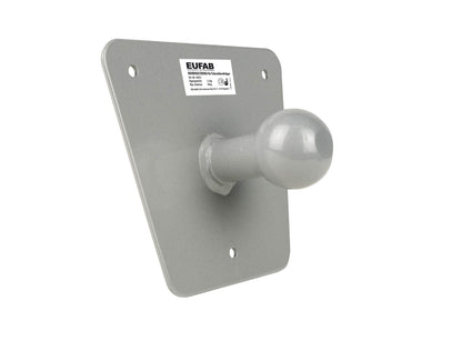 EUFAB 16412 Wall Mount, suitable only for EUFAB and LAS bike racks, Alloy steel.
