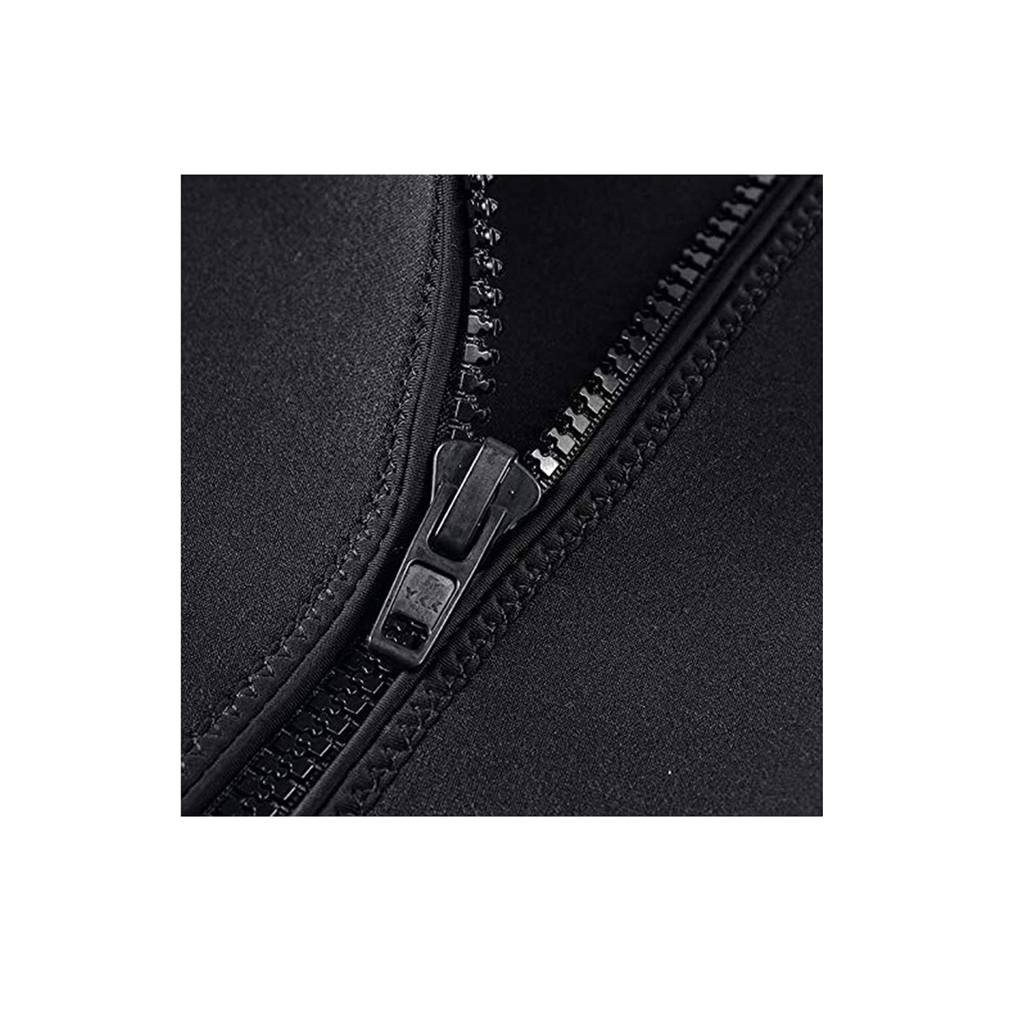 Ultra-stretch 3mm neoprene wetsuit with front zipper, full-body design for men and women. Ideal for snorkeling, diving, swimming, surfing. (Men, L)