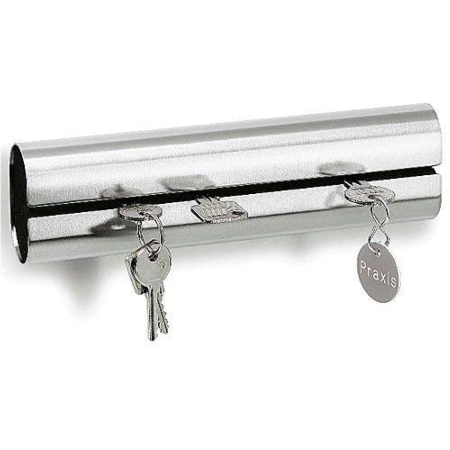 blomus -TEWO- stainless steel key board, practical accessory for storage, dimensions: 32 x 6 cm, stylish organization (item number: 65182)