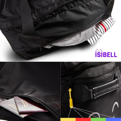 ISIBELL® Roof Box 4-piece bag set with step for easy loading and unloading, identification marker/duffel bag/roof box bags/roof box bag