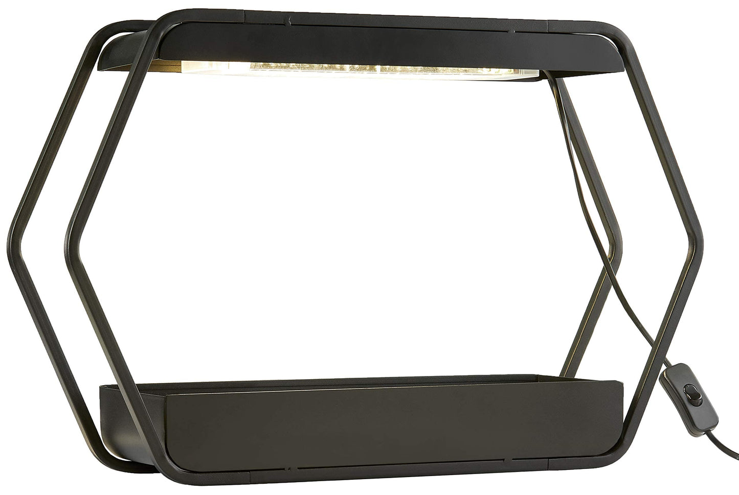 Northpoint Design LED plant lamp indoor garden grow light metal frame 14W 1000 lumens timer industrial look