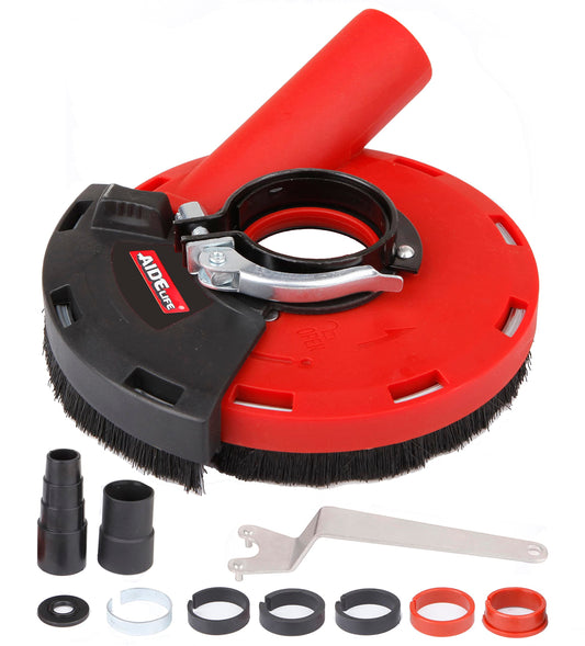 Aidelife dust extraction hood with brushes for angle grinders 115/125mm.
