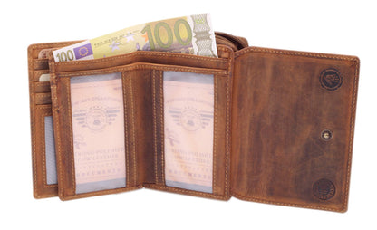 Greenburry Vintage Women's Wallet Brown 10x14.5x4.5cm