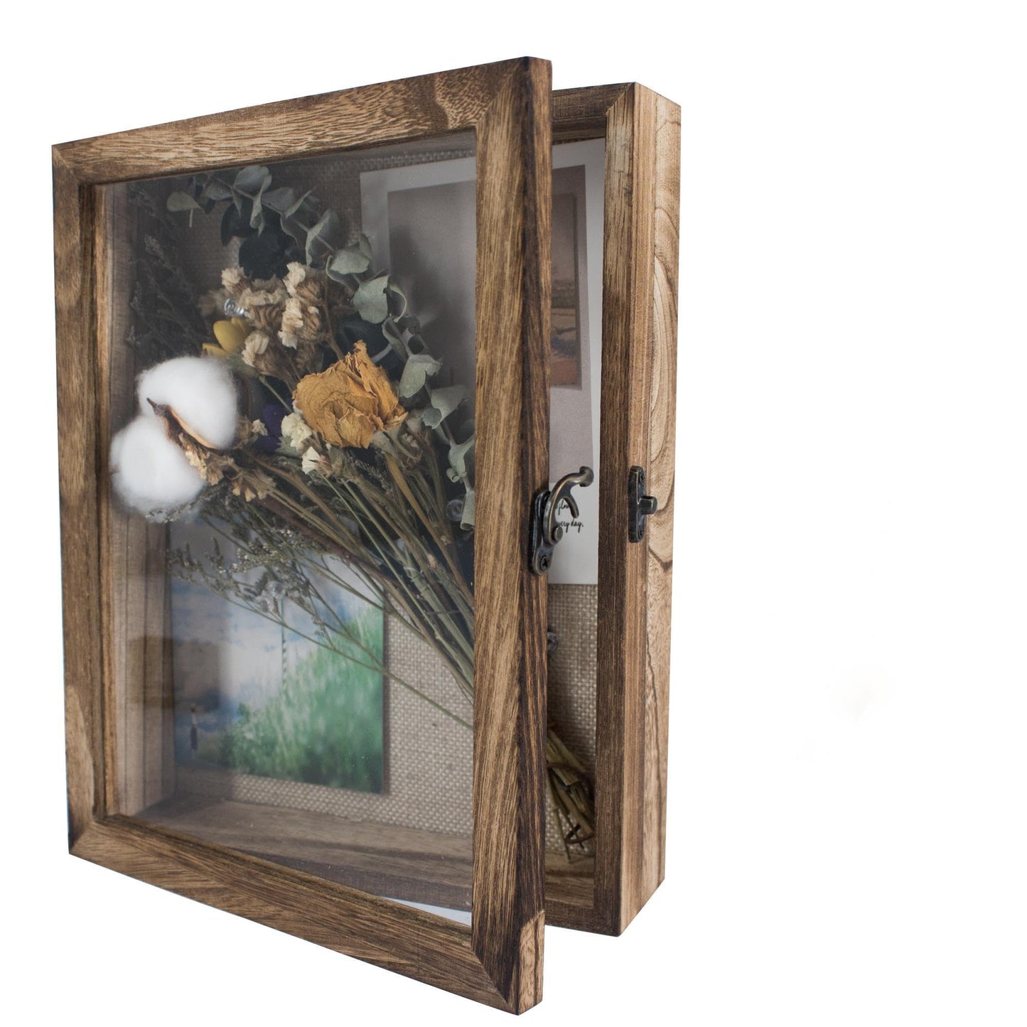 GraduatePro 3D photo frame 20x25 for filling showcase wall for brown object frame wedding box decor or desk