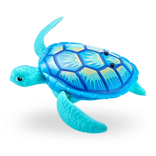 Robo Turtle Robot Swim Turtle (2-pack, Orange & Blue)