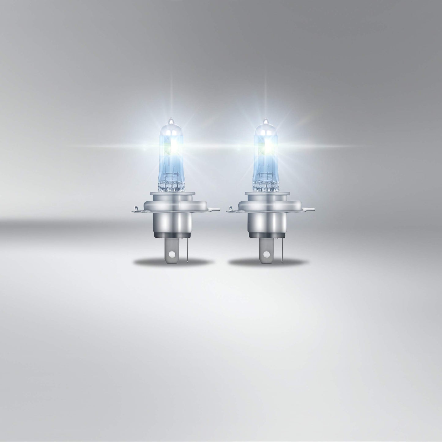Osram NIGHT BREAKER 200, H4, +200% light, halogen lamp for headlights, 64193NB200-HCB, 12V car, twin pack (2 lamps)