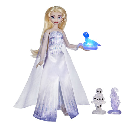 Disney's Frozen 2 talking ELSA and Friends, ELSA doll with sounds and phrases, toy for children aged 3 and up