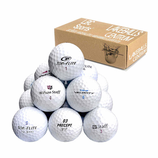 lbc-sports | Lakeballs Mix | 100 PIECES | Golf Balls | AAA/AA | Quality | in mesh bag