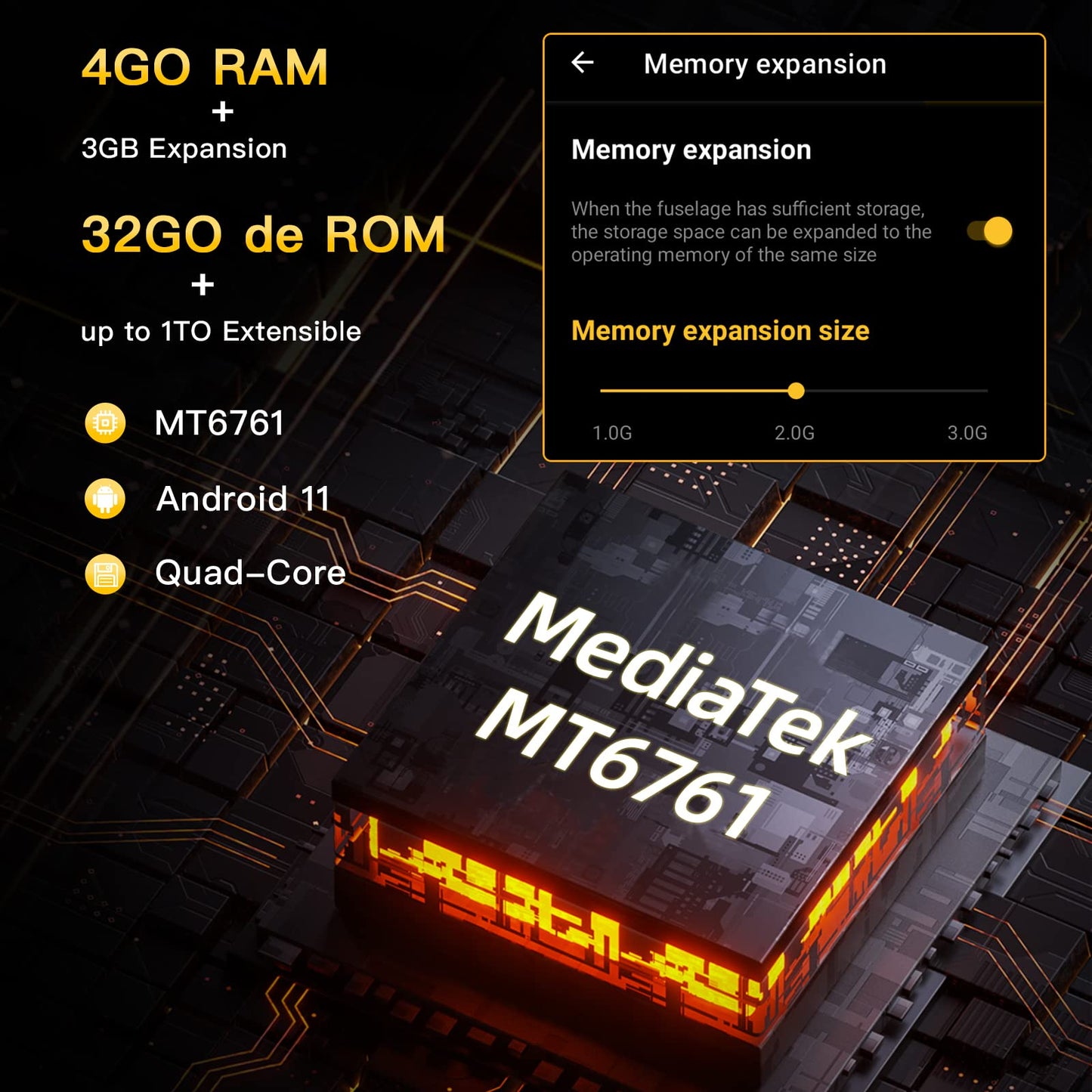 OUKITEL WP5 Outdoor Smartphone Unlocked, 8000mAh battery Outdoor Handy, 7GB 64GB, expandable to 1TB, Android 11, IP68 Waterproof, 4G Dual SIM, Global Version 5.5'' Triple Camera Face/Fingerprint ID