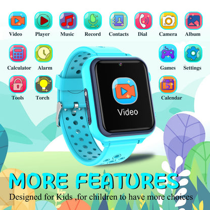 Retysaz Smartwatch for Kids, Games, Phone for Girls and Boys