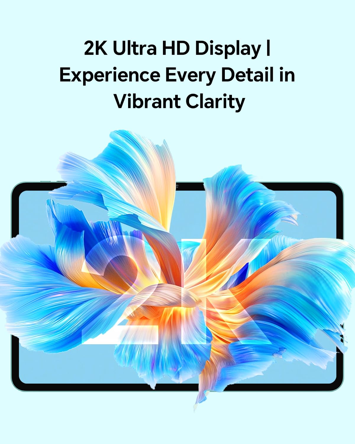 ODEA Tablet 12 inch Android 15, A12 Tablets 2K (2000x1200) Big Display, 8000mAh, T606 Octa-Core, 12GB RAM 128GB ROM (2TB TF), 13MP+8MP, GPS, Widevine L1, GMS, 5GHz WiFi, BT5.0 [2025]