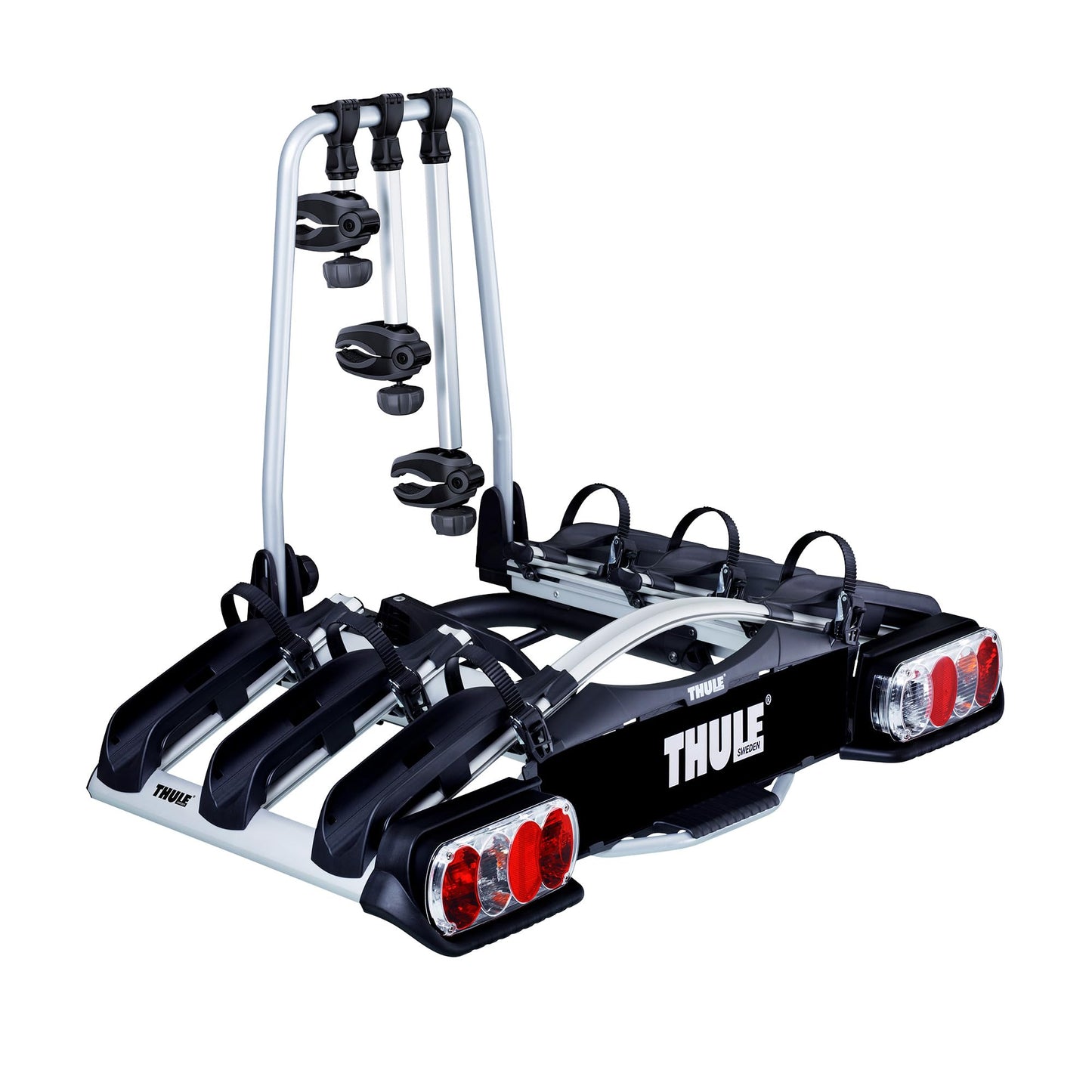 Thule EuroWay G2 922 bike carrier for towbar, 3 bikes, Silver