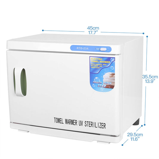 Sinobay Towel Warmer for Cosmetics & Hot Towel Cabinet for Hair Salons, Beauty Salons. Large 23L volume fits 20 to 30 towels.