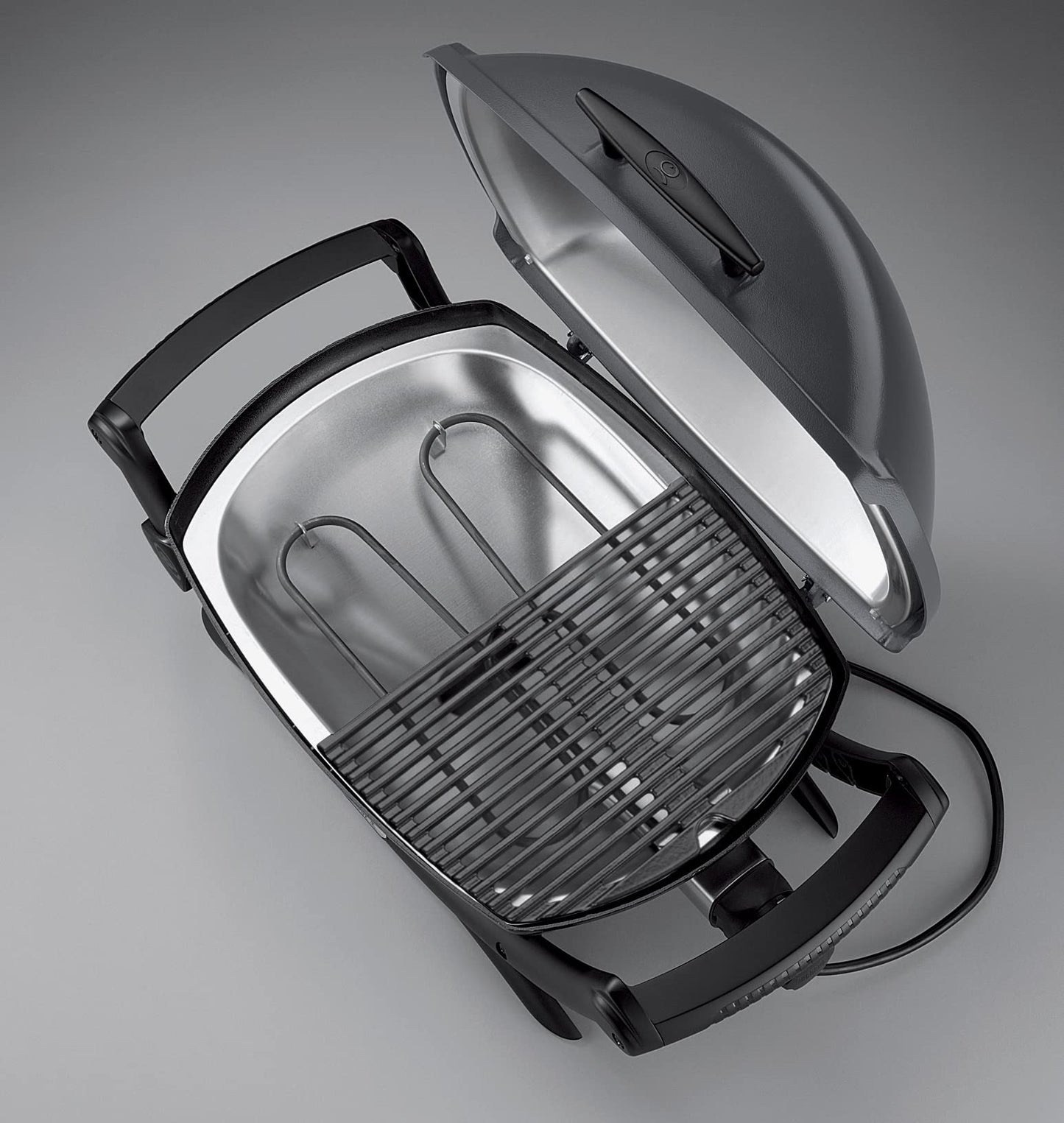 Weber Q 2400 Grill, 2200 W, Gray, rectangular, aluminum, stainless steel, 68 cm l x 130 cm w x 130 cm h