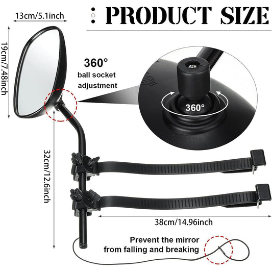 Sunshine smile 2 pieces caravan mirror auto universal, caravan mirror car, caravan mirror universal, caravan mirror, attachment mirror for all common vehicle types.