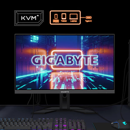 GIGABYTE M27Q 27" QHD Gaming Monitor - 2560 x 1440, 170Hz, 0.5ms, 350 cd/m², FreeSync Premium, Display HDR400, HDMI 2.1, DisplayPort 1.4