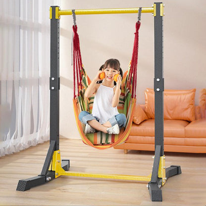 Tinysiry Pull-up Station - 362.9 kg pull-up bar, 11-level height adjustable, Power Tower, portable workout equipment for students, adults, kids.