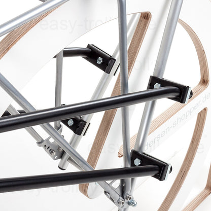 ANDERSEN shopping trolley bicycle mounting set: Trailer hitch R1-BigEasy for bicycle frames with lock and coupling pin SH-2