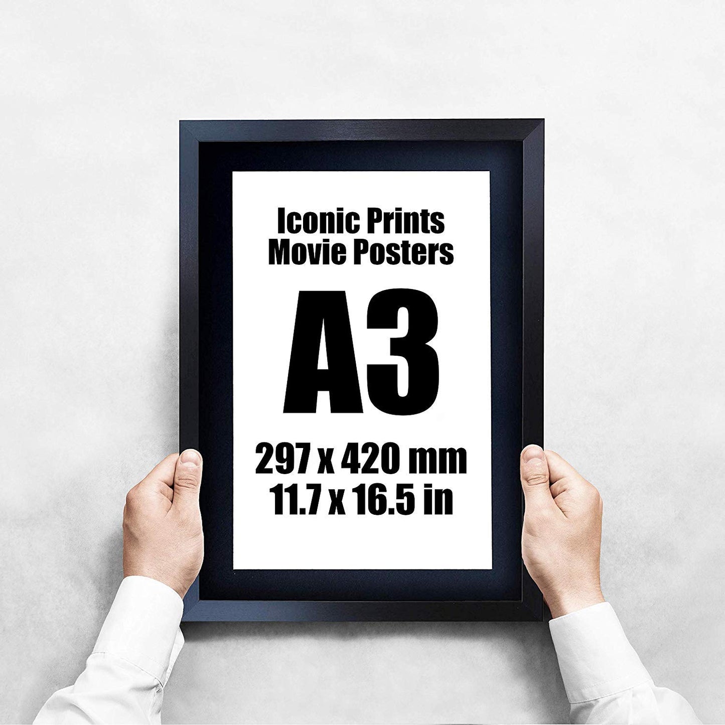 HWC Trading A3 FR Star Wars Trilogy Movie Poster Collection Cast Signed Gift Framed Printed Autograph Mark Hamill Harrison Ford Carrie Fisher Alec Guinness Gifts Print Photo Picture Display