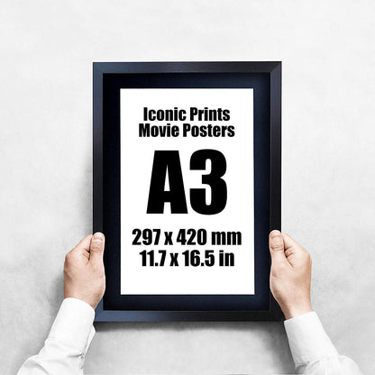 HWC Trading A3 FR Star Wars Trilogy Movie Poster Collection Cast Signed Gift Framed Printed Autograph Mark Hamill Harrison Ford Carrie Fisher Alec Guinness Gifts Print Photo Picture Display