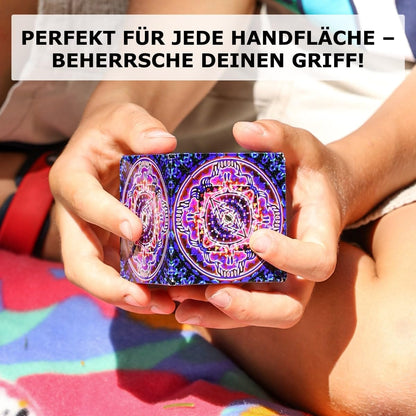 SHASHIBO Shape Shifting Box - Award-winning, patented fidget cube with 36 rare earth magnets - transforms into over 70 shapes (Confetti)