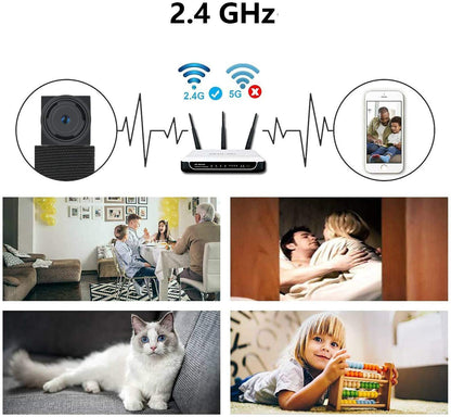 Amyway Mini Surveillance Camera 4K Small Security Cameras Motion Detection Video Camera for Home/Office/Apartments Security