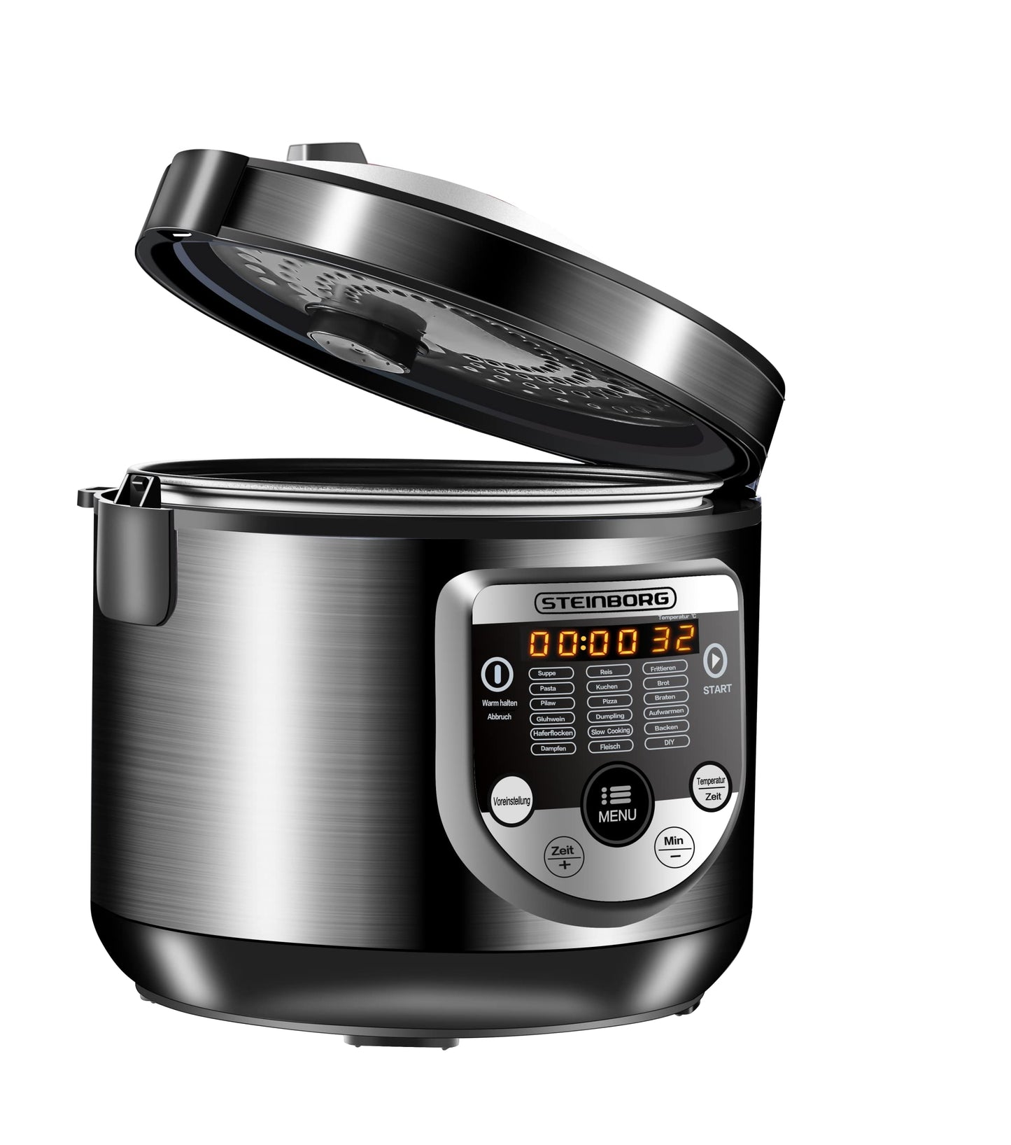 18in1 Multi Cooker Slow Cooker | 900 Watts | 5 liters | Rice Cooker | Steamer | Food Warmer | Sauté Pan | Yogurt Maker | Multi Cooker | Pressure Cooker | Hot Air Cooker | Cooker