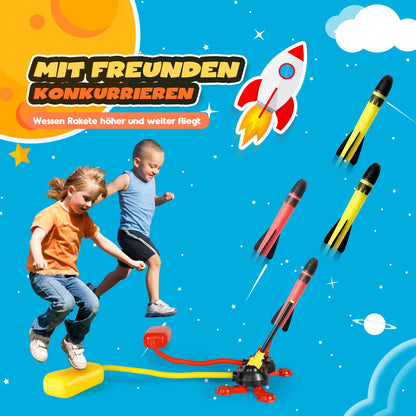 Start playing toy for 3-12 years old boy rocket kids toy Christmas children's day gift children garden toy for outside outdoor games