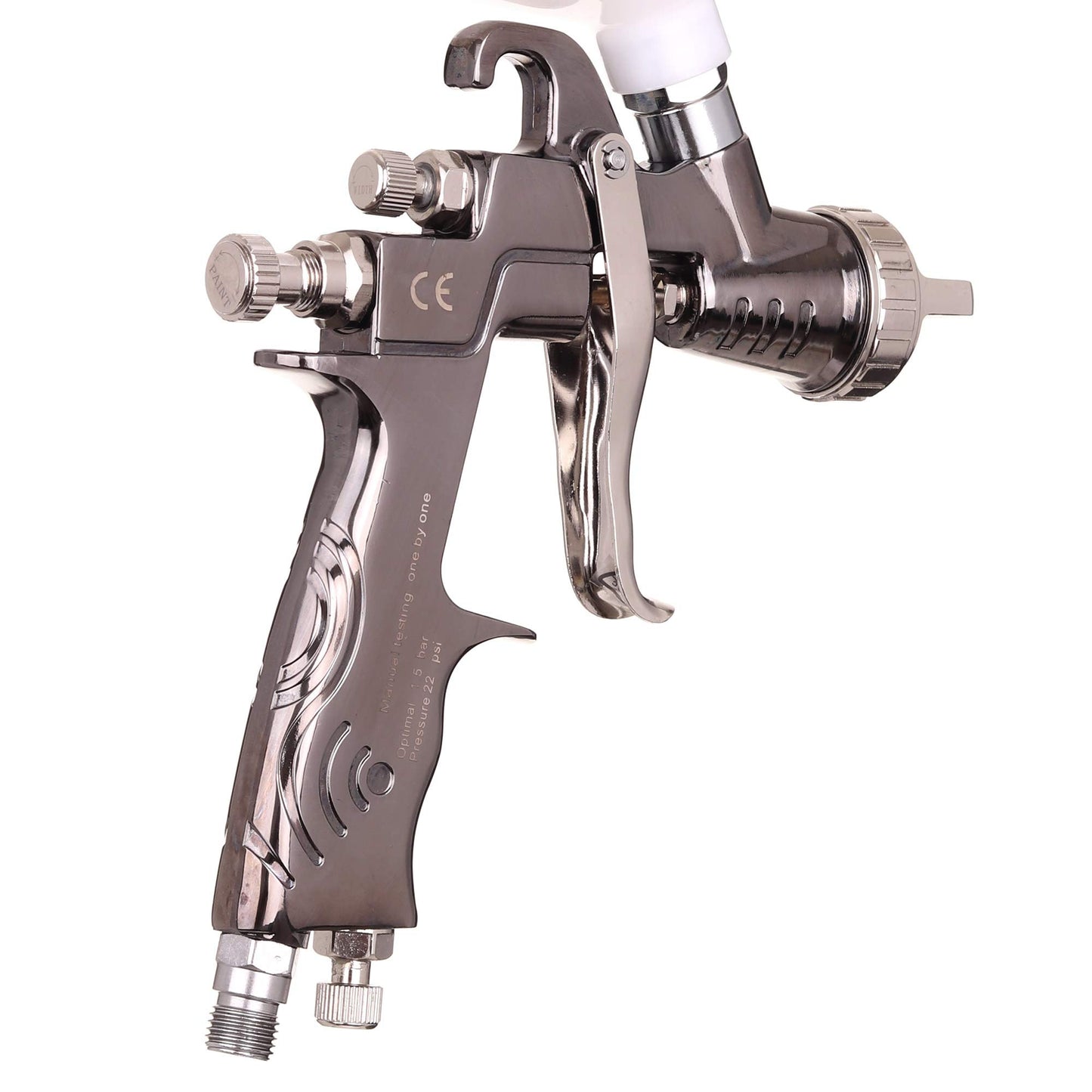 Auarita LVLP Technology Spray Gun MP-500 1.1mm Nozzle Durable 600ml Capacity for Painting THREE Adjustment Modes Very thin paint layer Extremely precise