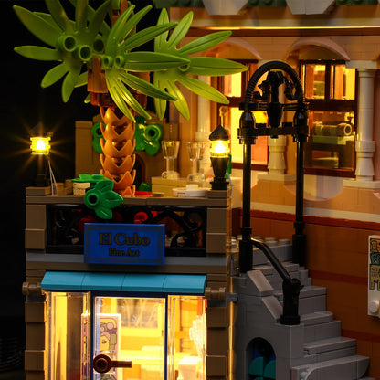 YEABRICKS LED Light Kit for Lego 10297 Creator Expert Boutique Hotel Building Blocks Model (Lego Set Not Included)