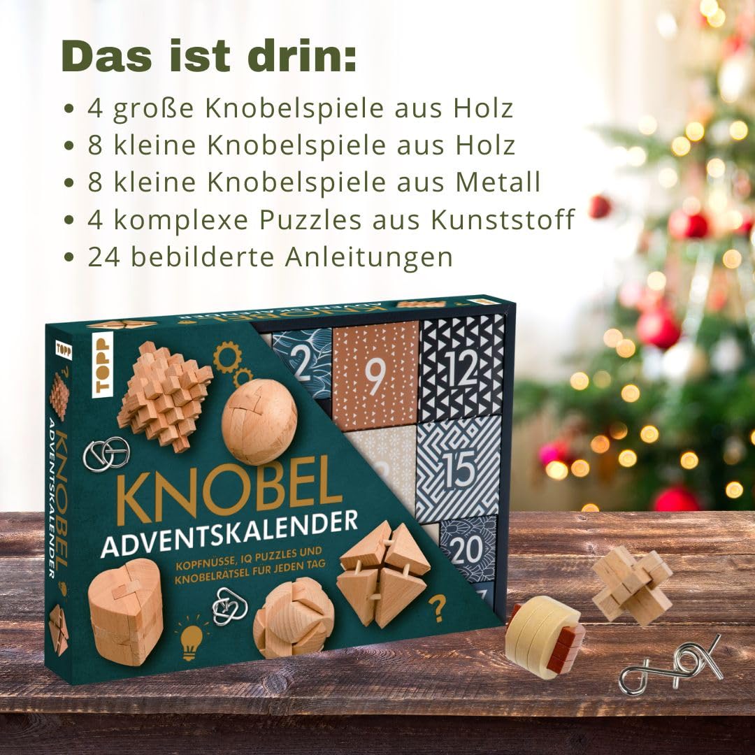 TOP puzzle game Advent calendar. With 24 puzzles to solve throughout the advent season.