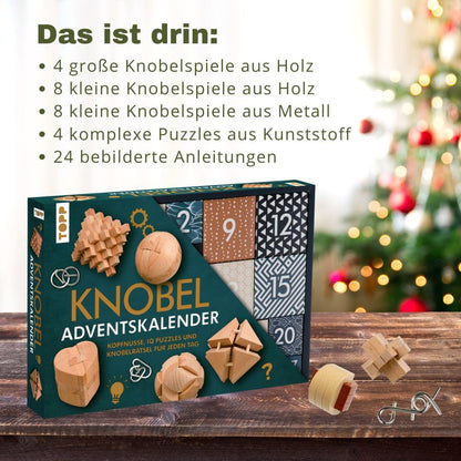 TOP puzzle game Advent calendar. With 24 puzzles to solve throughout the advent season.