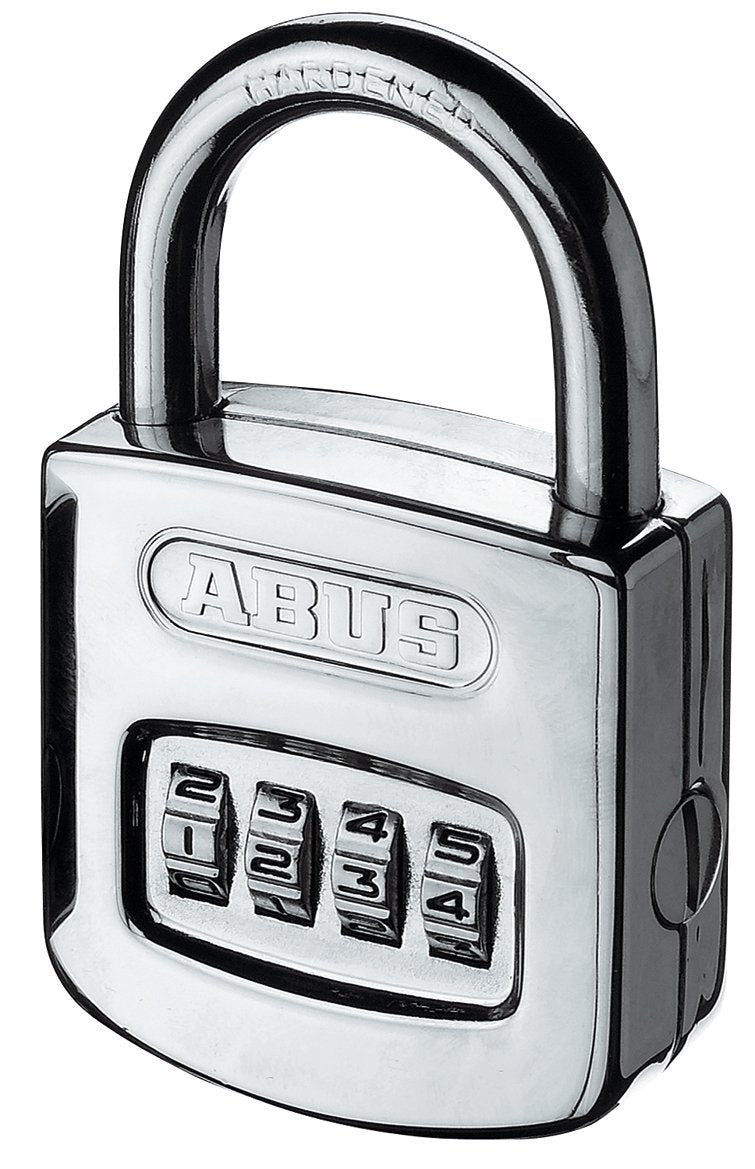 ABUS combination lock 160/50HB50 - padlock with high shackle and individually adjustable code - 35837 - ABUS security level 6 - Silver