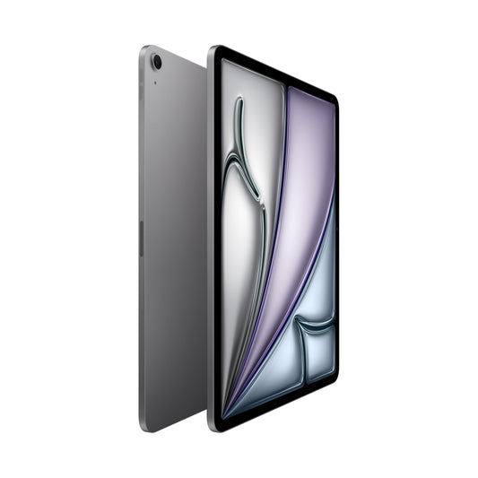 Apple iPad Air 13" with M3 Chip: Apple Intelligence, Liquid Retina Display, 256 GB, 12 MP front/rear camera, WiFi 6E, Touch ID, all-day battery - Space Gray.