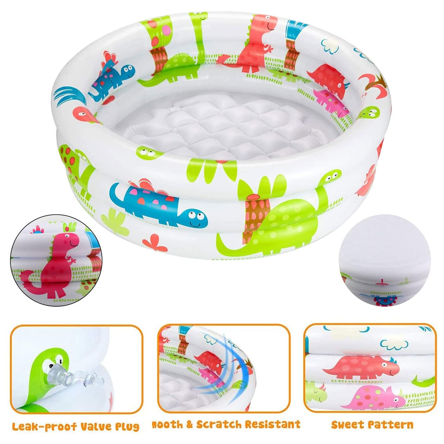 Kiddie pool, Inflatable kiddie pool, Swimming pool, Inflatable pool, Inflatable children's pool, Small pool for kids, Baby pool, Portable bathtub