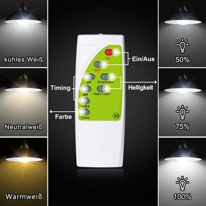 INTELAMP Solar Pendant Light, Outdoor Hanging Solar Lights with Remote Control, Waterproof Hanging Lamps for Garden Patio Balcony Gazebo IP65