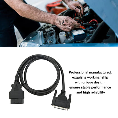 OBD2 data cable, OBDII OBD2 DLC cable 95171 1284 VCI Diagnostic Tool DLC Datalink Cable Replacement for Acura