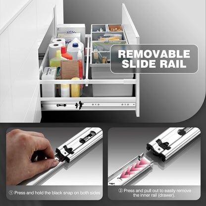 SHUHANG drawer slides 120 kg load capacity with ball bearing Industrial drawer slide full extension 300 350 400 450 500 550 600 650 700 750 800 850 900 950 1000 mm, side mount 1 pair